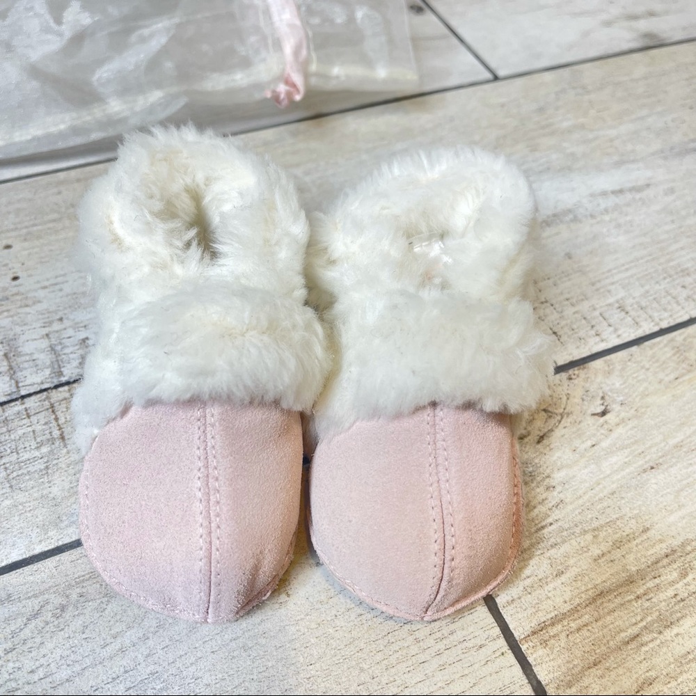 Janie & Jack Pink Crib Shoes - Picture 7 of 7